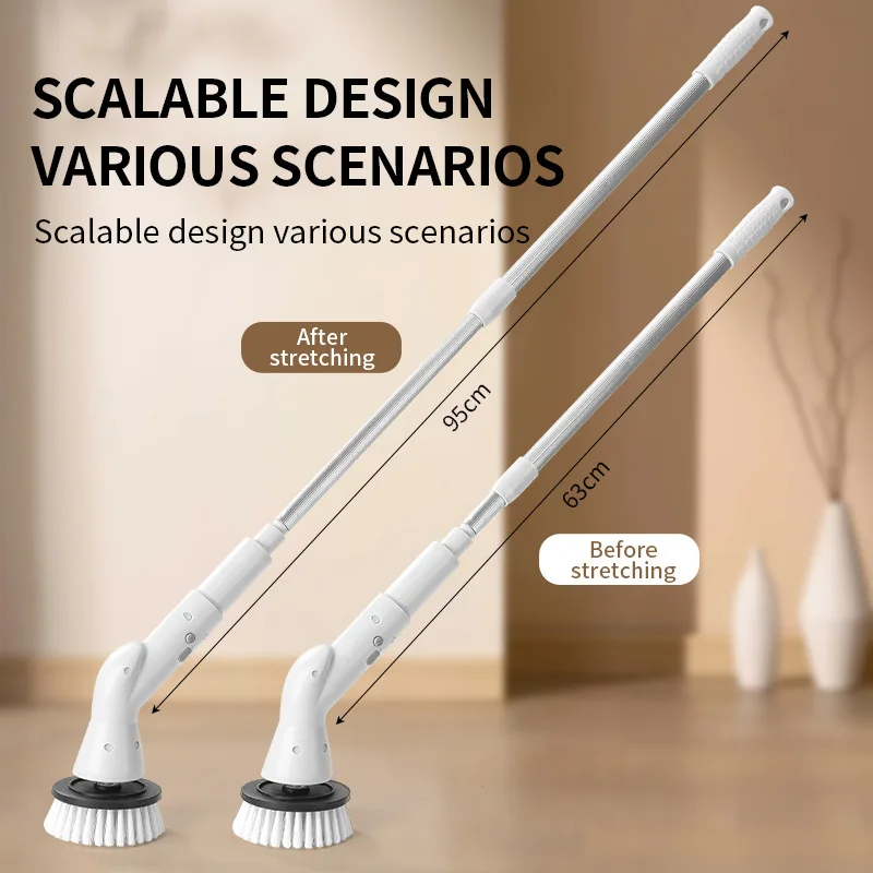 Electric Cleaning Brush All-in-One Brush Mop