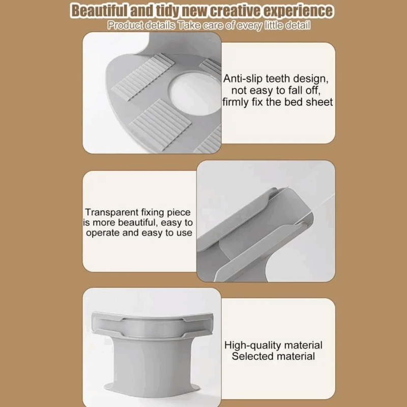 NEW Sheets Snug with Heavy-Duty Bed Sheet Fasteners